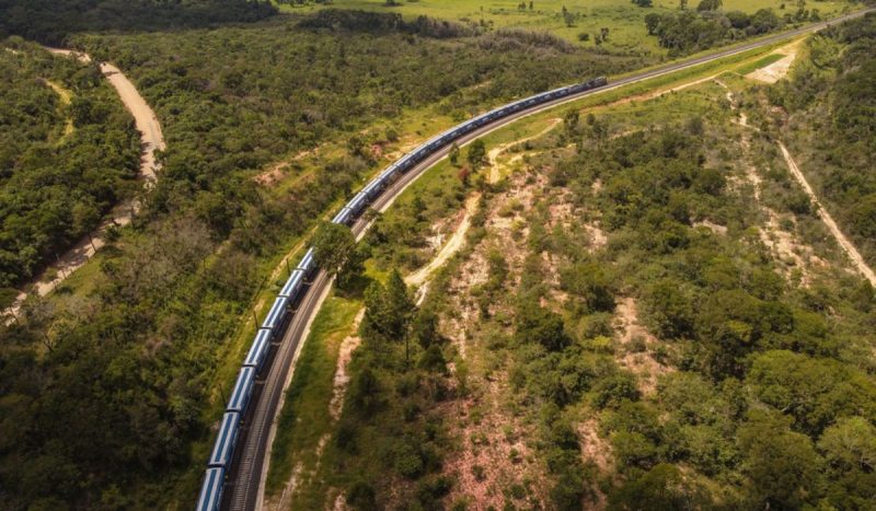 Projeto Sucuriú, da Arauco, a maior fábrica de celulose do mundo - Divulgação/Rumo/ND Mais