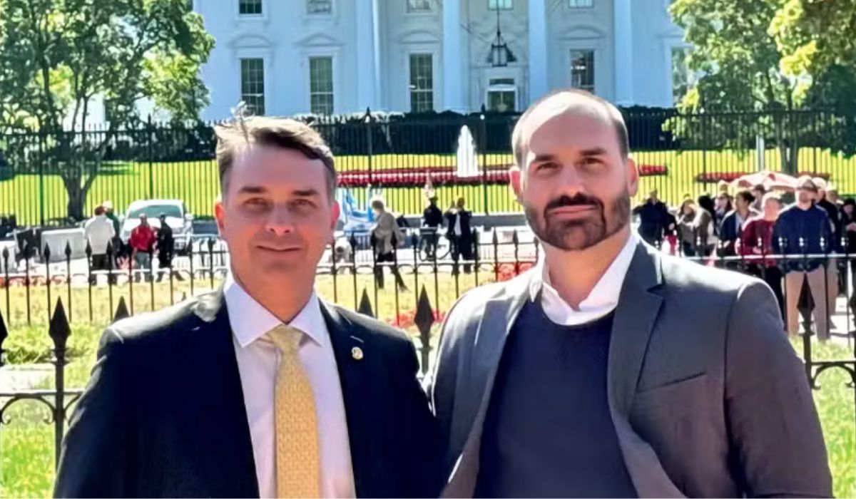 PF investiga se dinheiro de Daniel Vorcaro bancou despesas de Eduardo Bolsonaro nos EUAFoto: Eduardo Bolsonaro/@BolsonaroSP/X