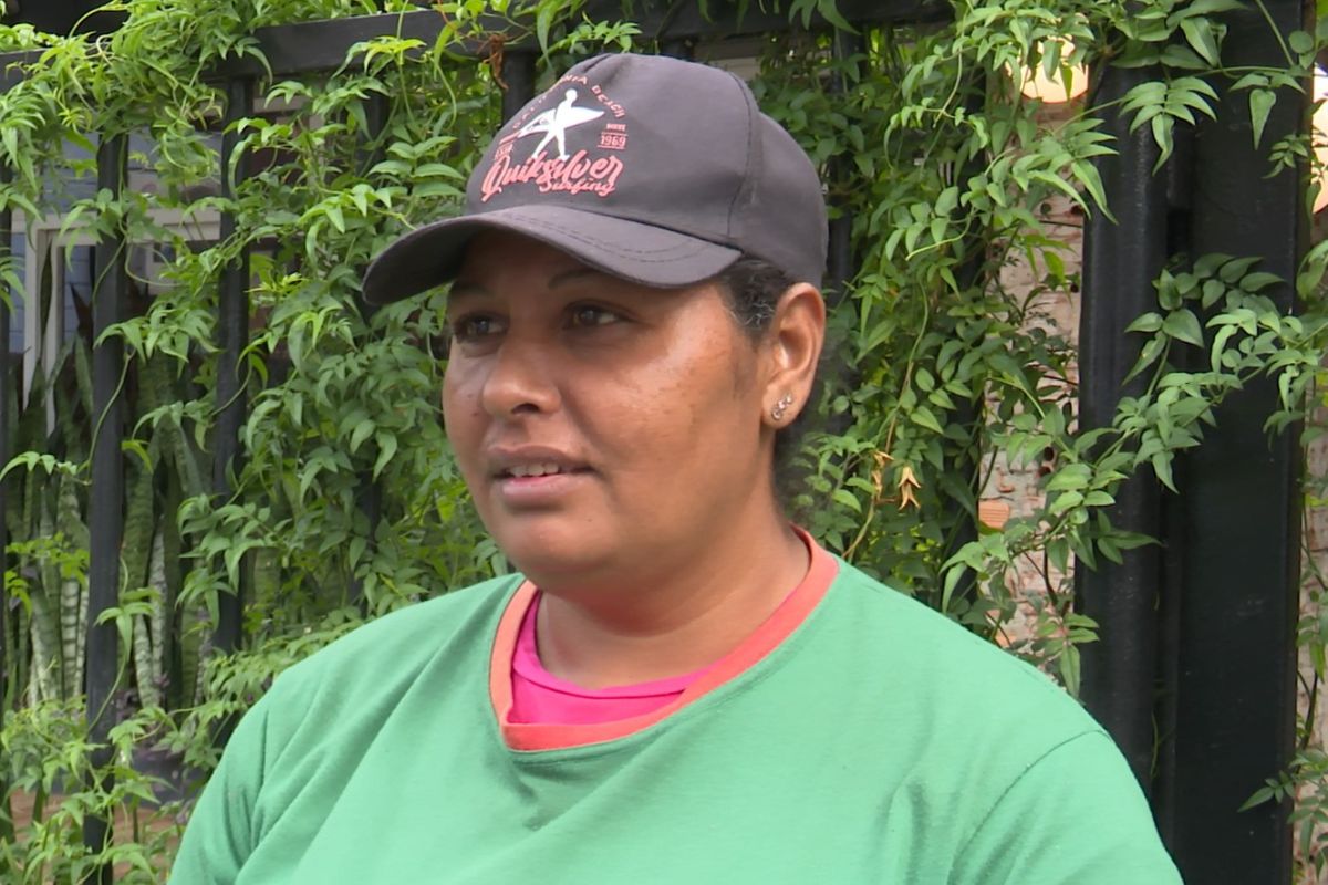 Dejanira dos Santos, também uma ex-gari