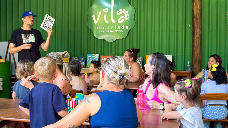 Guilherme Karsten, participou da primeira oficina em Pomerode - Divulgação/Vila Encantada/ND Mais