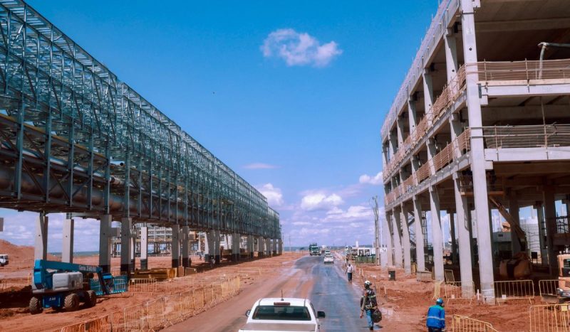 Megafábrica de R$ 25 bilhões começou a ser construída em 2025 em Inocência - Marcio Ferreira/Ministério dos Transportes/ND Mais