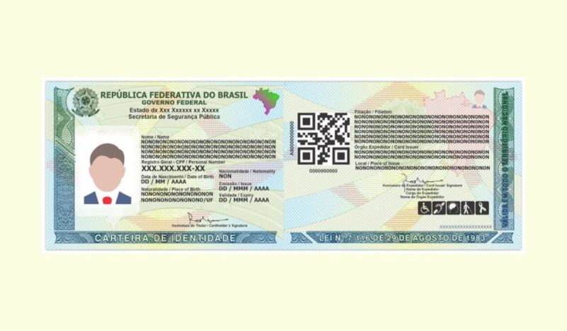 O novo modelo da CIN no formato papel - Ministério da Gestão e da Inovação em Serviços Públicos/ND Mais