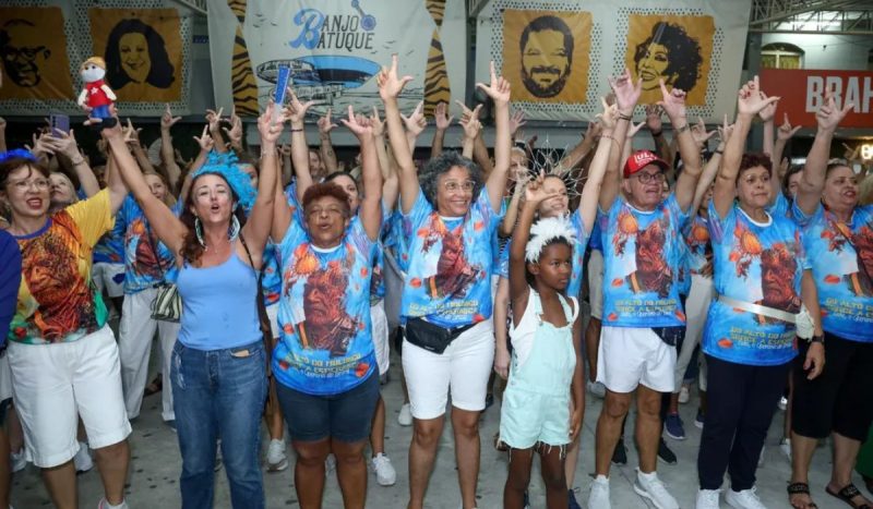 Os ensaios do tributo a Lula na Sapucaí - @academicosdeniteroi/Instagram/ND Mais