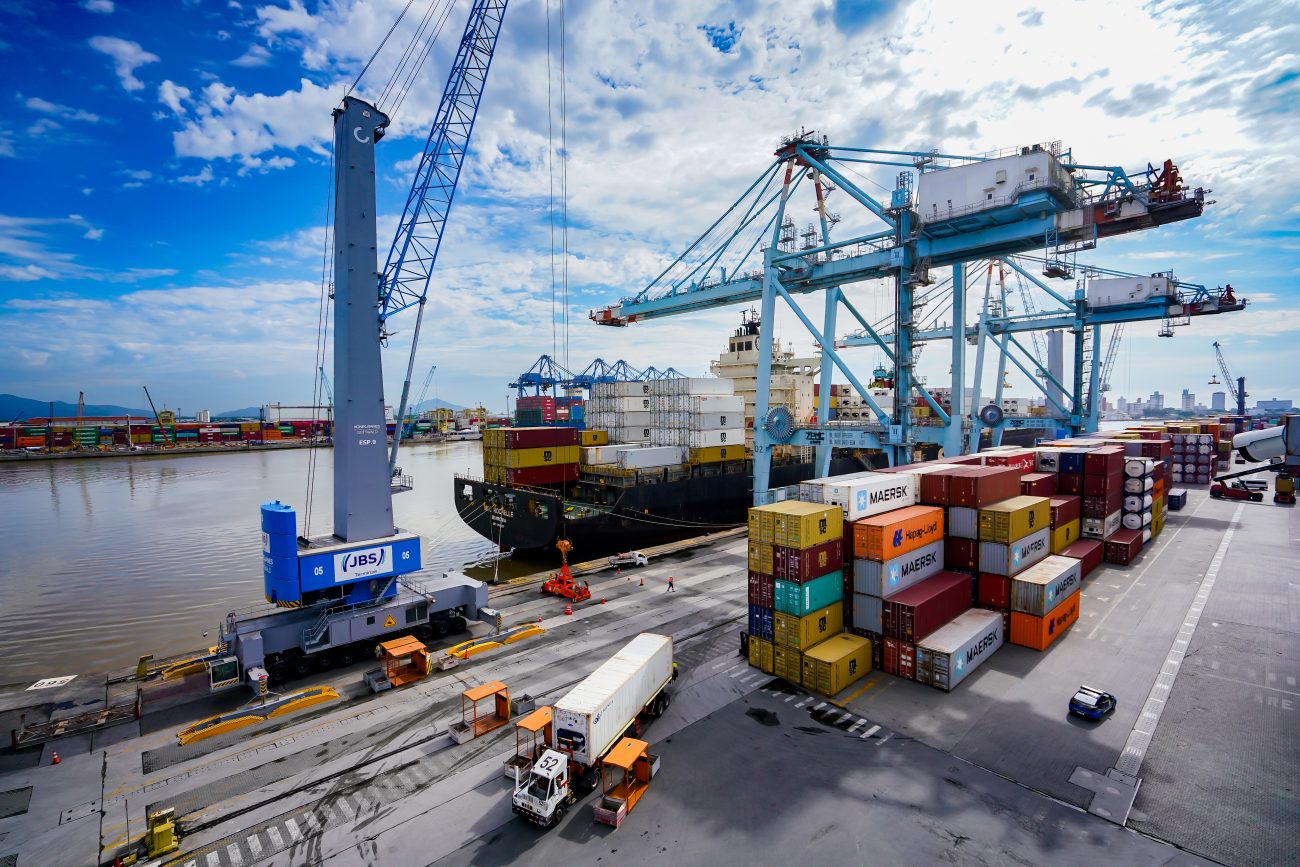 Com investimento R$ 220 milhões, JBS impulsiona ‘resultado histórico’ no Porto de ItajaíFoto: Divulgação/ND Mais