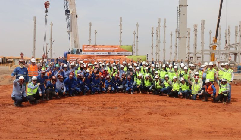 Megafábrica no Brasil deve ficar pronta em 2027 e vai produzir 3,5 milhões de toneladas de celulose por ano - Divulgação/Arauco/ND
