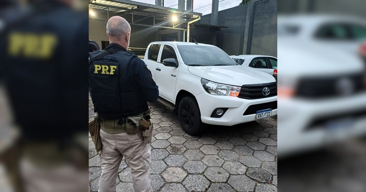 Parte dos criminosos foi presa em ação da PRF em TubarãoFoto: Divulgação/PRF/ND Mais