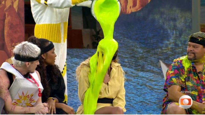 Sarah também errou o palpite. - Reprodução/Globo