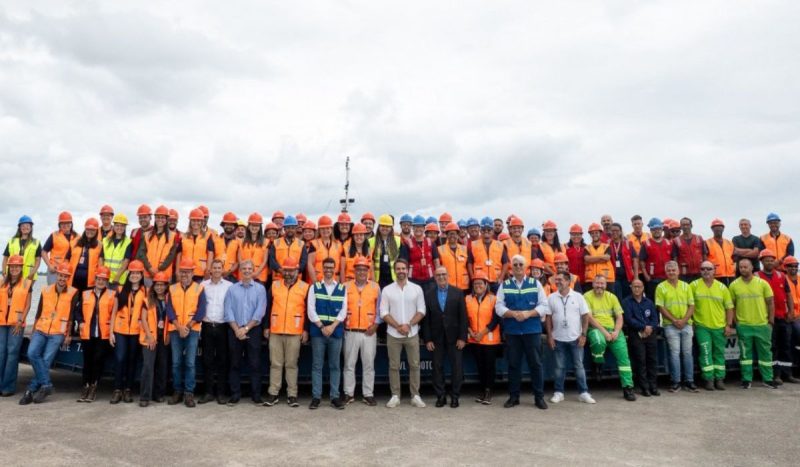 Para atender à megafábrica de R$ 27 bilhões, terminal da CMPC terá dois berços e armazém para 194 mil toneladas de celulose - terminal cmpc