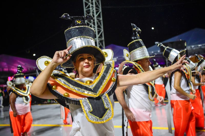 Invenções criadas no mundo inteiro foram destaque nas alegorias da União da Ilha da Magia - Mafalda Press/ND Mais