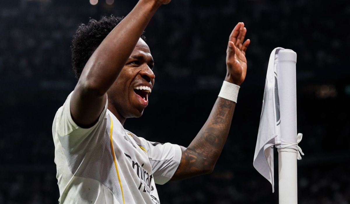 Real Madrid venceu o Benfica com 'baile' de Vini Jr.
