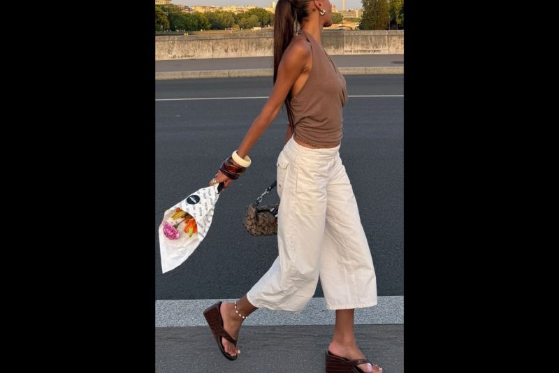 A estética minimalista de marcas europeias deu ao chinelo um acabamento mais refinado e discreto - Pinterest/ND Mais