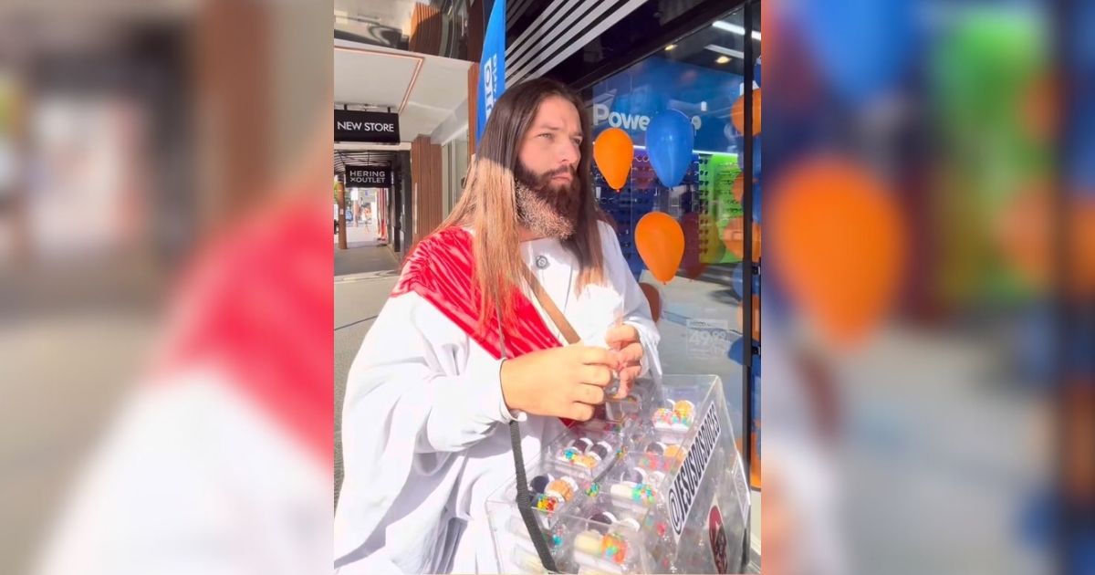 Proposta é levar mensagens de fé e esperança às pessoasFoto: Reprodução/@jesusdosdoces/ND Mais