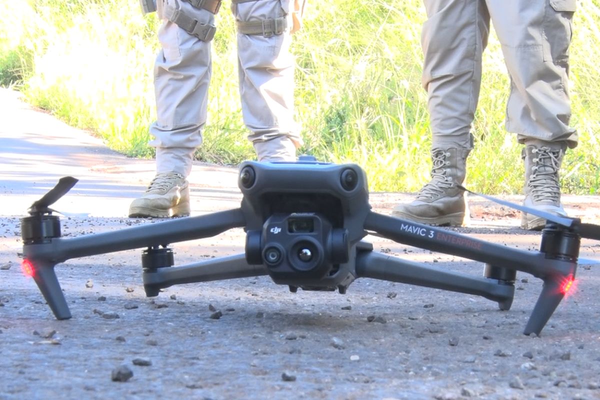 Drones da prf; uso de drones em fiscalização; câmera termal