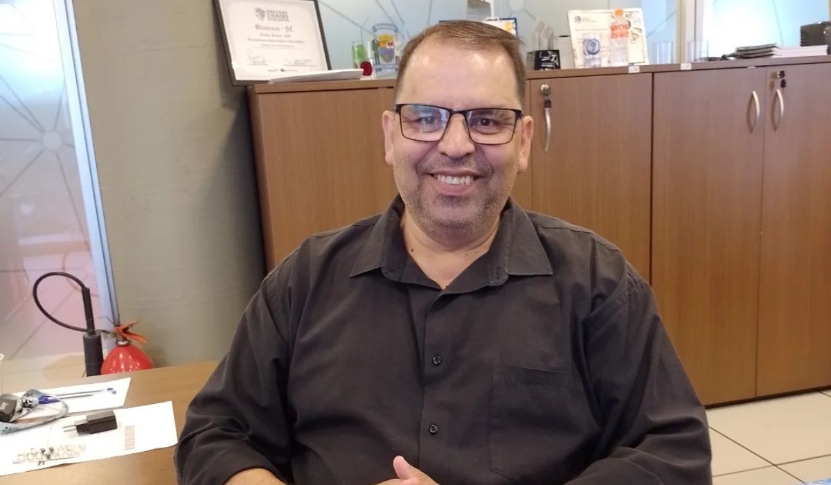 Marcos Roberto da Rocha atuava como Gerente de Micro e Pequenas Empresas e Relacionamento Empresarial, na Secretaria de Desenvolvimento Econômico de BlumenauFoto: Divulgação/Redes Sociais/ND Mais