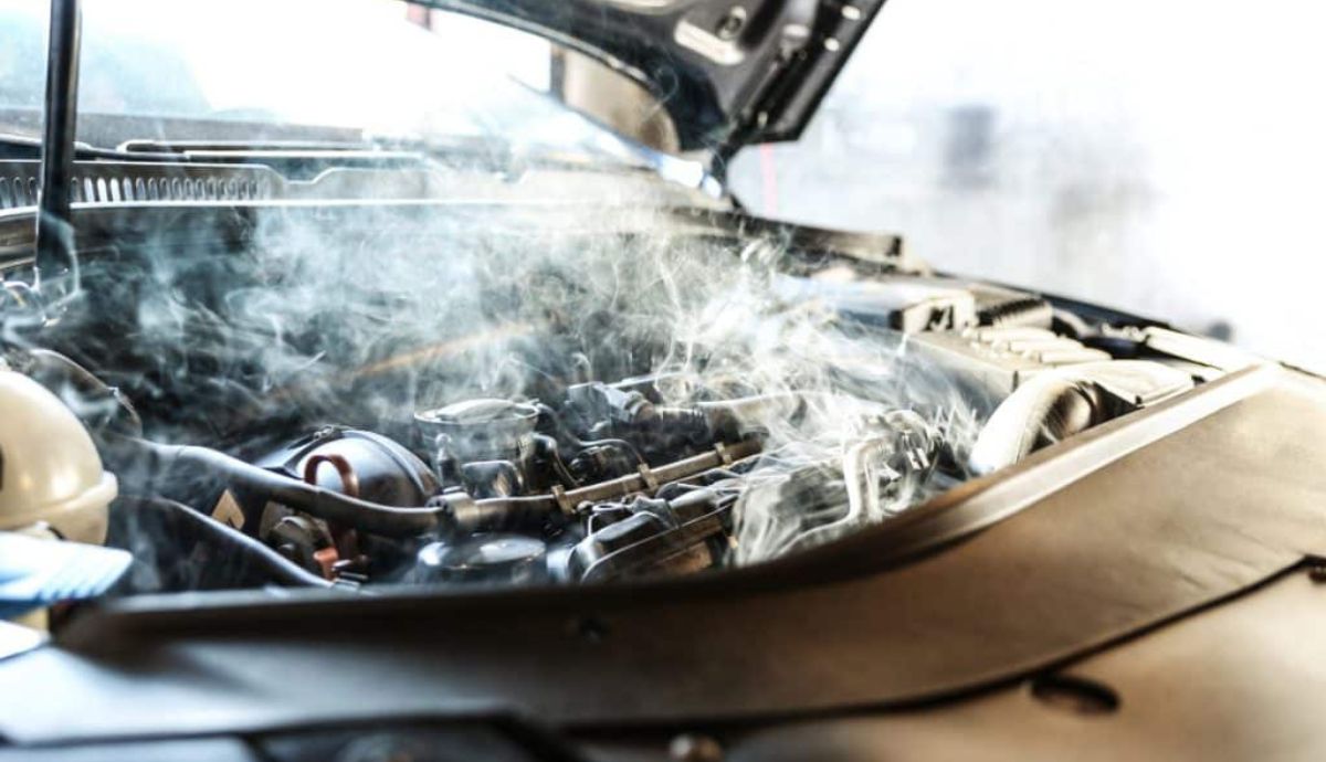 motor com fumaça por falta de circulação de óleo