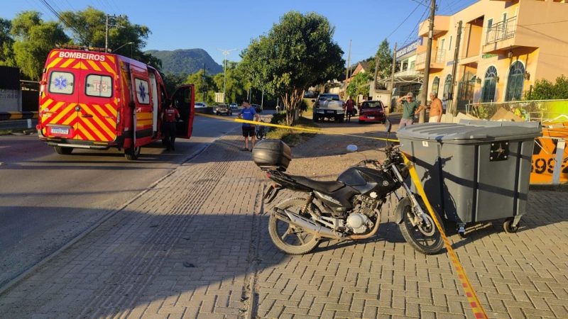 No sábado (14), uma mulher de 35 anos já havia morrido no mesmo local - Divulgação/CBMSC/ND Mais