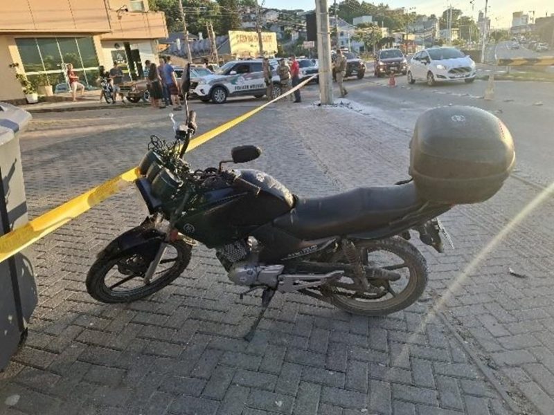 Acidente ocorreu no bairro Taboão, em Rio do Sul - Divulgação/PMSC/ND Mais