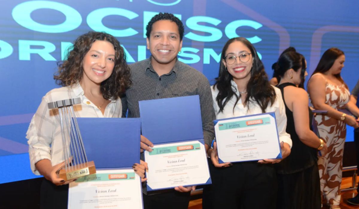 Profissionais do Grupo ND ganham quatro troféus no Prêmio ACI OcescFoto: Alan Pedro/ND