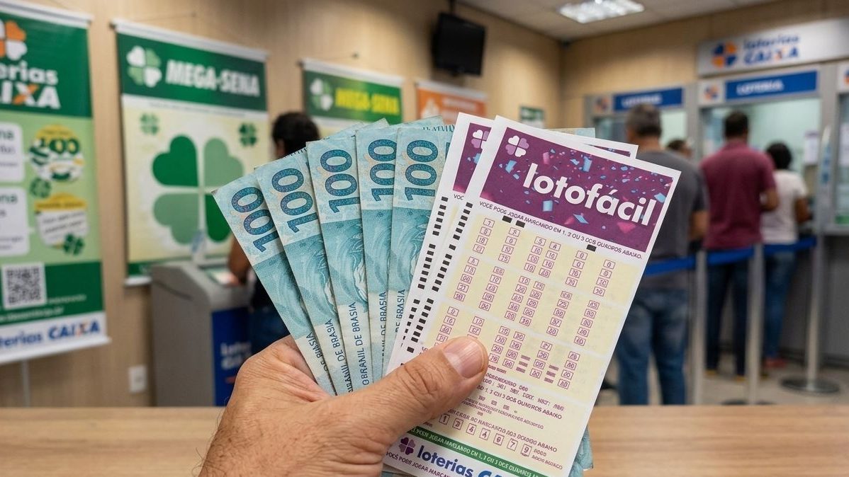 Sortudo de cidade no interior acerta 15 números na Lotofácil e leva bolada em aposta simples