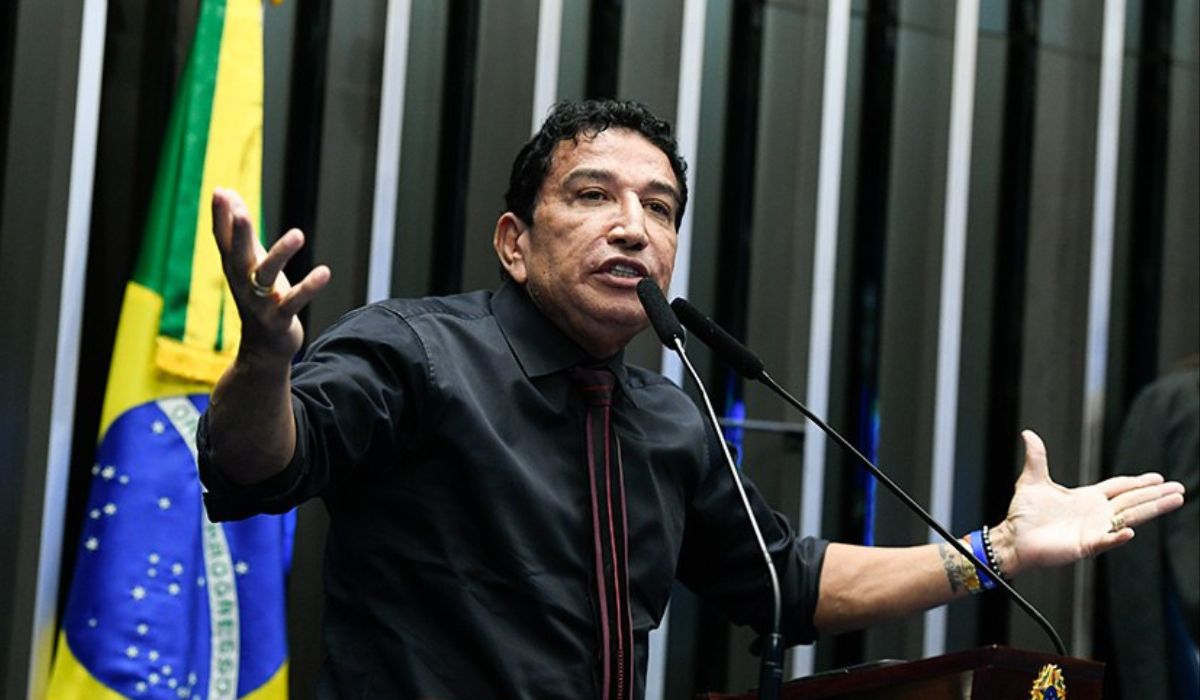 Senador Magno Malta (PL) é cotado para disputar o governo do Espírito Santo nas eleições de 2026Foto: Magno Malta fala sobre Master