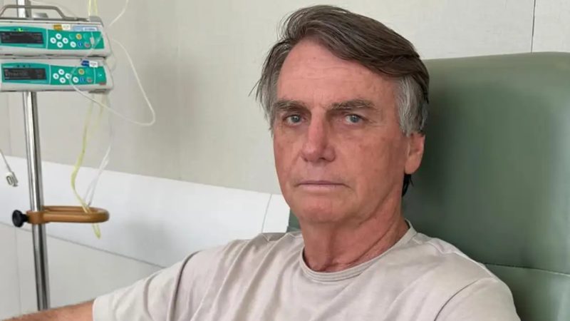 Internado em março, Jair Bolsonaro busca autorização do STF para operar o ombro - Reprodução/Redes Sociais