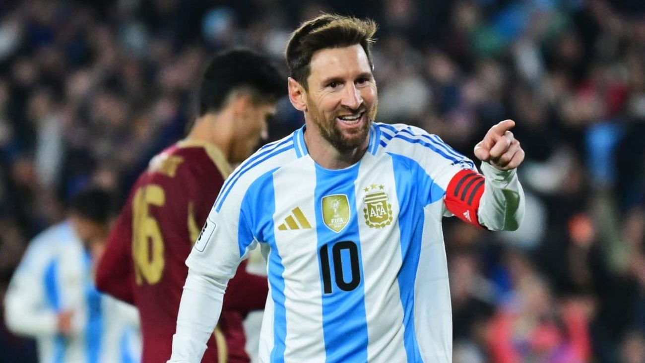 na foto aparece Lionel Messi, da Argentina, que vai para sua sexta Copa do Mundo 2026