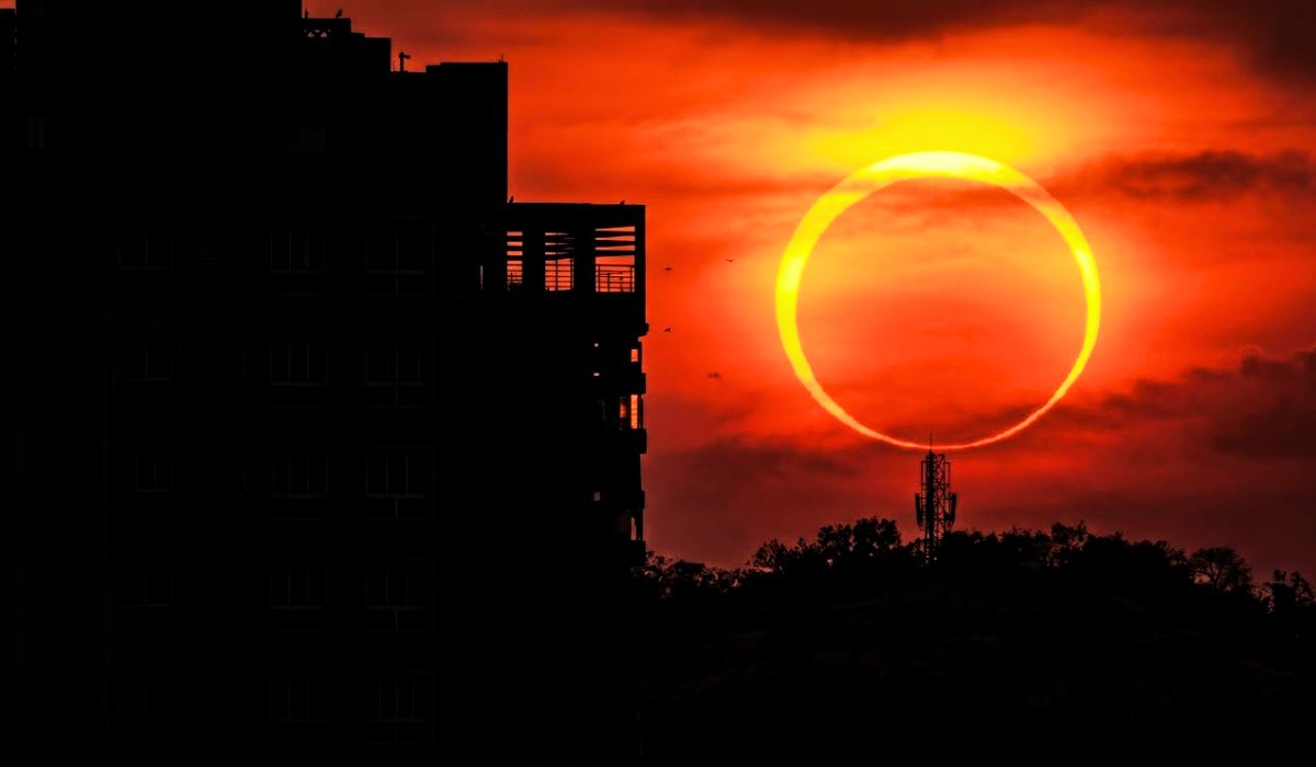 Espetáculo visual: quando será o eclipse solar de 6 minutos, o céu de dez países entre a Europa, África e Ásia ganhará tons de crepúsculo em pleno meio-diaFoto: Reprodução/X