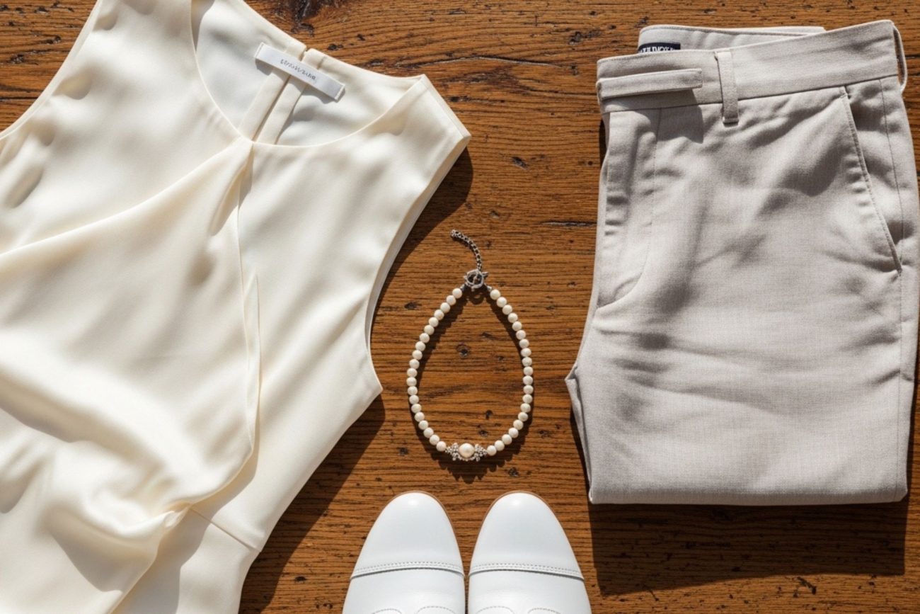 O equilíbrio entre o festivo e o respeitoso é o segredo para acertar no visual em celebrações religiosas como o batismoFoto: Imagem gerada por IA/ND Mais