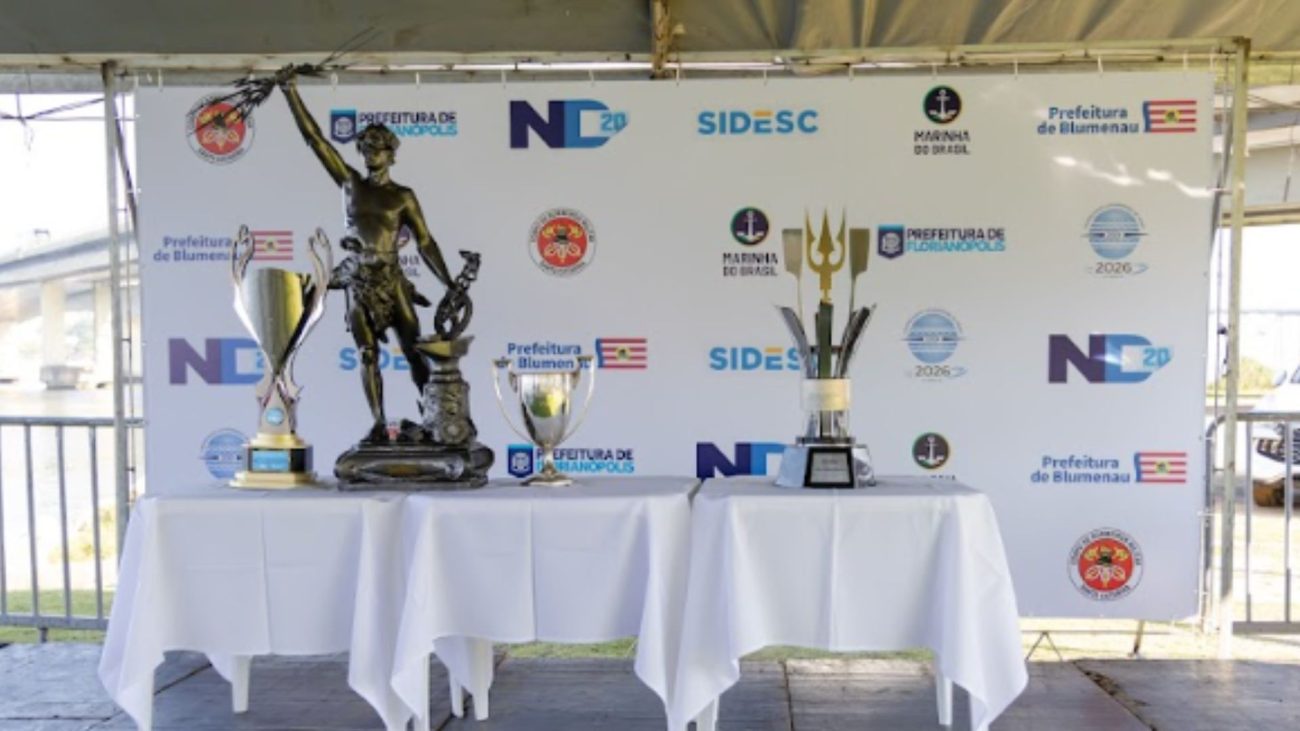 Taça Jornal ND – 20 anos foi exibida durante o eventoFoto: Anderson Feyh/ND Mais