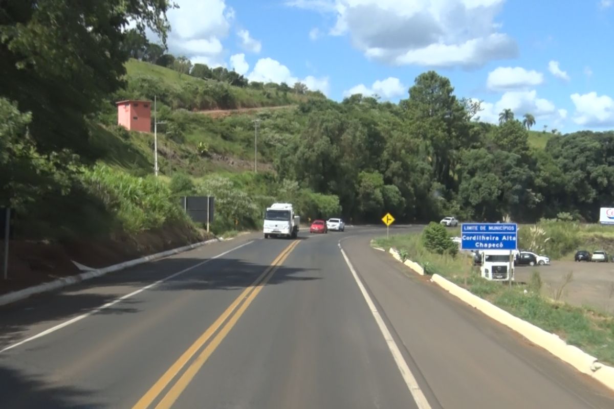 BR-282 concentra acidentes graves e será contemplada com novos radaresFoto: Reprodução/ ND Mais