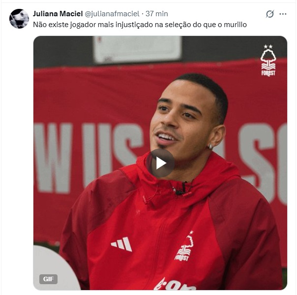 Torcedores reagiram à decisão de Ancelotti após corte de Gabriel Magalhães - X/Repordução/ND Mais