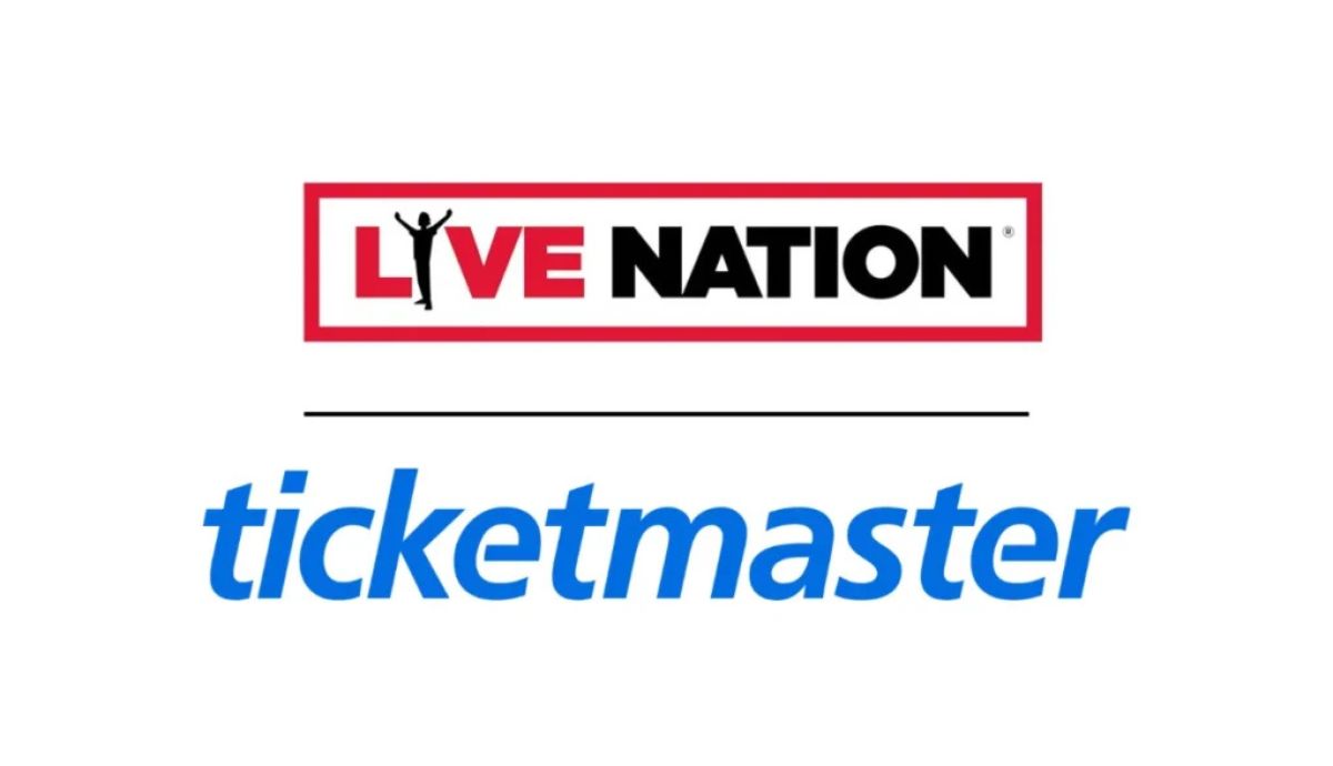 Logotipo da Live Nation e da Ticketmaster, que são investigadas 