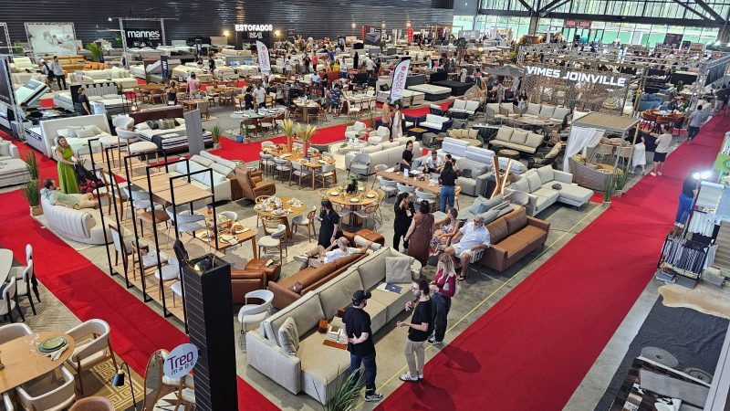 Lançamentos da feira acompanham tendências de sustentabilidade, conforto e tecnologia - Foto: Divulgação/Feinsul/ND