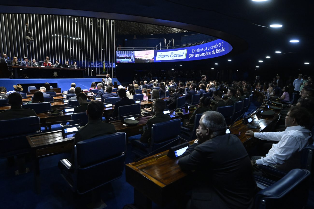 Senado federal em Brasília; ilustra matéria sobre suplentes