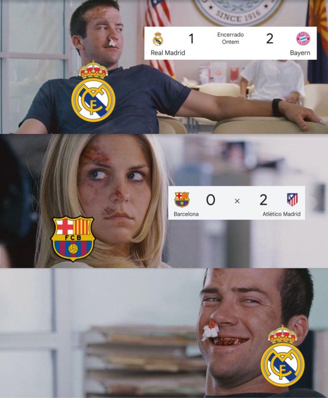 Vitória do Atlético de Madrid resultou em provocações direcionadas ao Barcelona - Reprodução/ND Mais