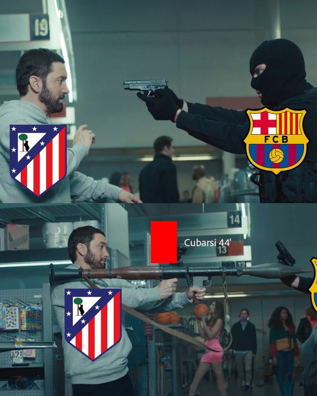 Vitória do Atlético de Madrid resultou em provocações direcionadas ao Barcelona - Reprodução/ND Mais