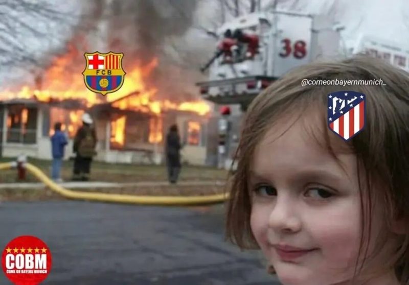 Eliminação do Barça na Champions League motivou piadas na web - Reprodução/ND Mais