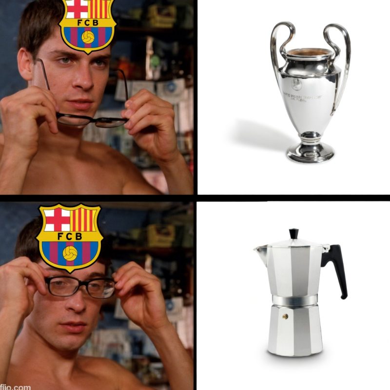 Eliminação do Barça na Champions League motivou piadas na web - Reprodução/ND Mais