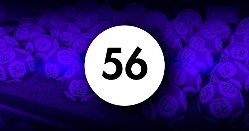 Dezena sorteada na loteria: 56 - ND