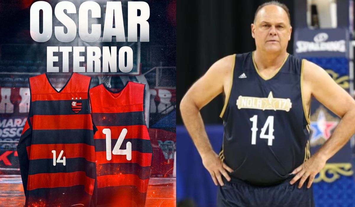 Flamengo aposenta camisa 14 em homenagem ao ídolo Oscar Schmidt