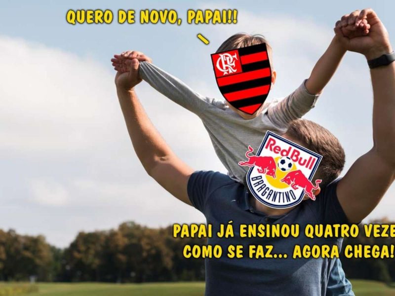 Vitória do Red Bull Bragantino trouxe uma "enxurrada" de memes - flamengo-memes