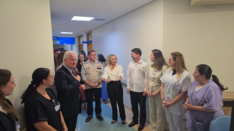 A entrega oficial foi realizada nesta segunda-feira (27). - Divulgação/Hospital de Jaraguá do Sul/ND Mais