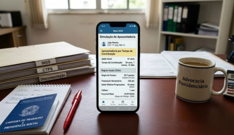 Pontuação exigida pelo INSS aumenta e exige planejamento detalhado - Imagem gerada por IA/ND Mais