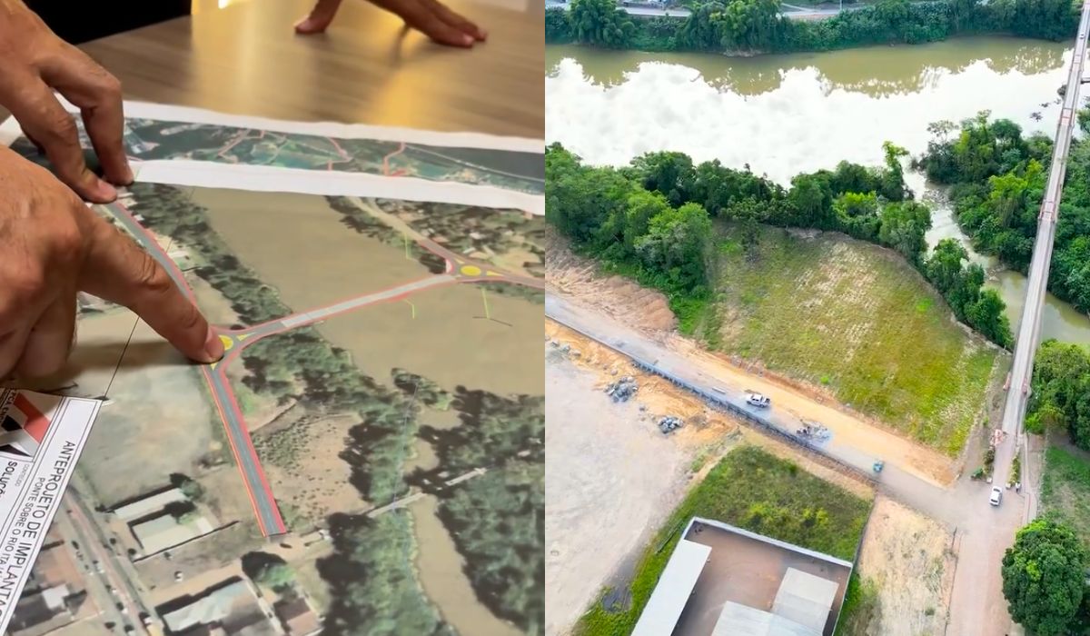 ‘Maior obra da história’: ponte de R$ 20 milhões promete transformar  trânsito em cidade de SC