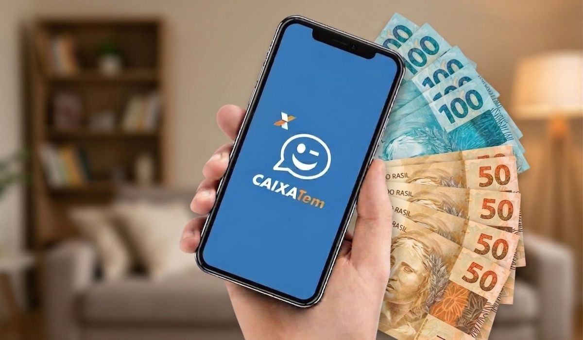 Aplicativo Caixa Tem é recomendado para movimentar os valores do 13º salário do INSSFoto: Imagem gerada por IA/ND Mais