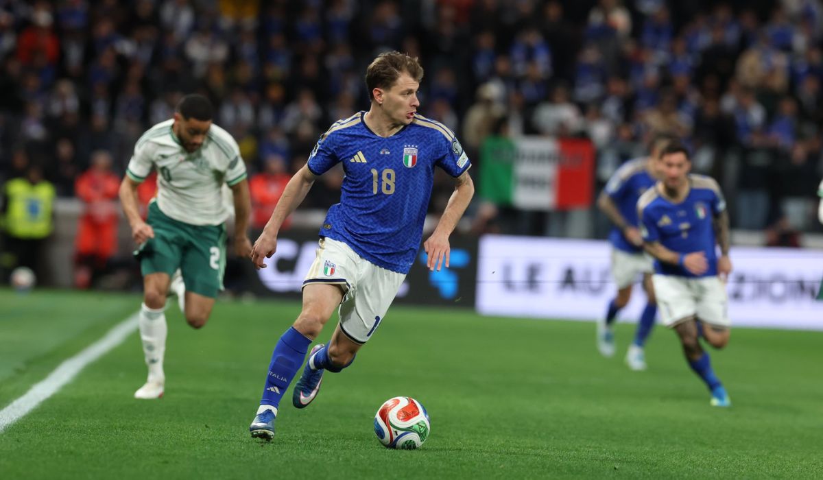 Itália foi eliminada para a Bósnia e Herzegovina na final da repescagem para a Copa do MundoFoto: X/Reprodução/ND Mais