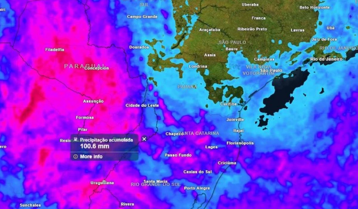 revistapazes.com - Vai viajar no Tiradentes? 4 estados e centenas de cidades em alerta com chuva de 100 mm e vento de 70 km/h