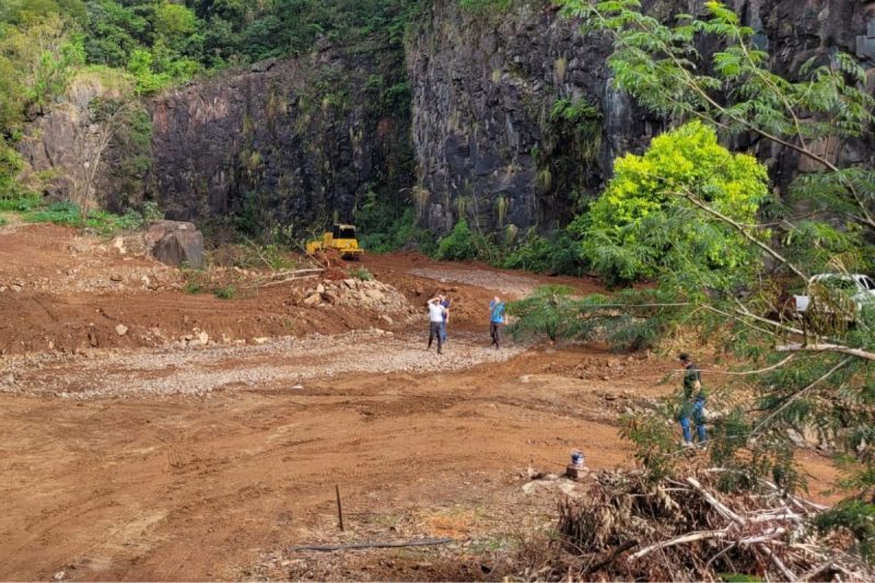 O principal objetivo da obra é reduzir os recorrentes problemas de enchentes registrados no Centro de Xanxerê. - Prefeitura de Xanxerê/ND Mais