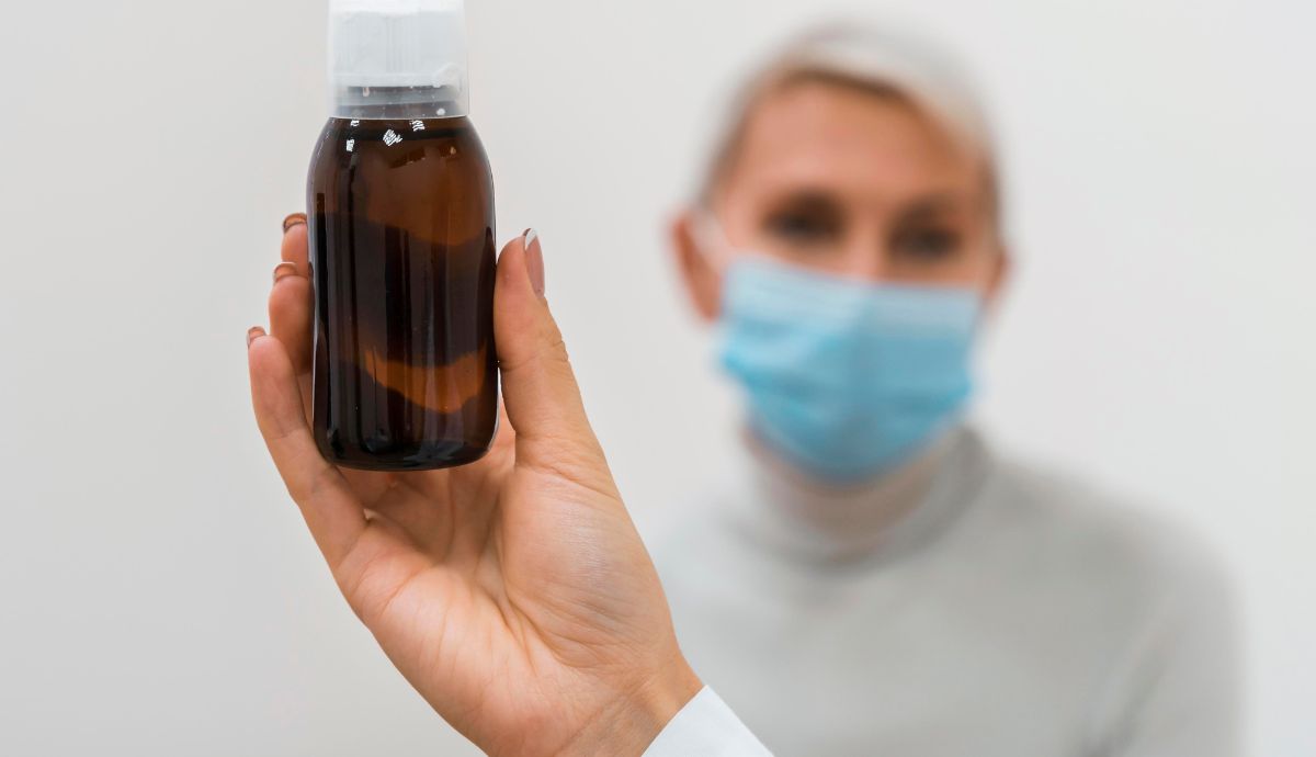 paciente com xaropes com clobutinol