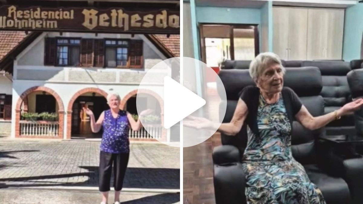 VÍDEO: Idosos entram na trend do ‘se quiser conhecer’ e encantam internet em SC